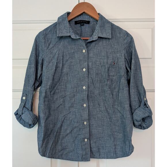 Tommy Hilfiger Chambray Shirt - Picture 1 of 5